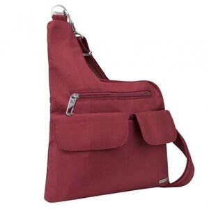 Travelon Ant-Theft Classic Crossbody in red